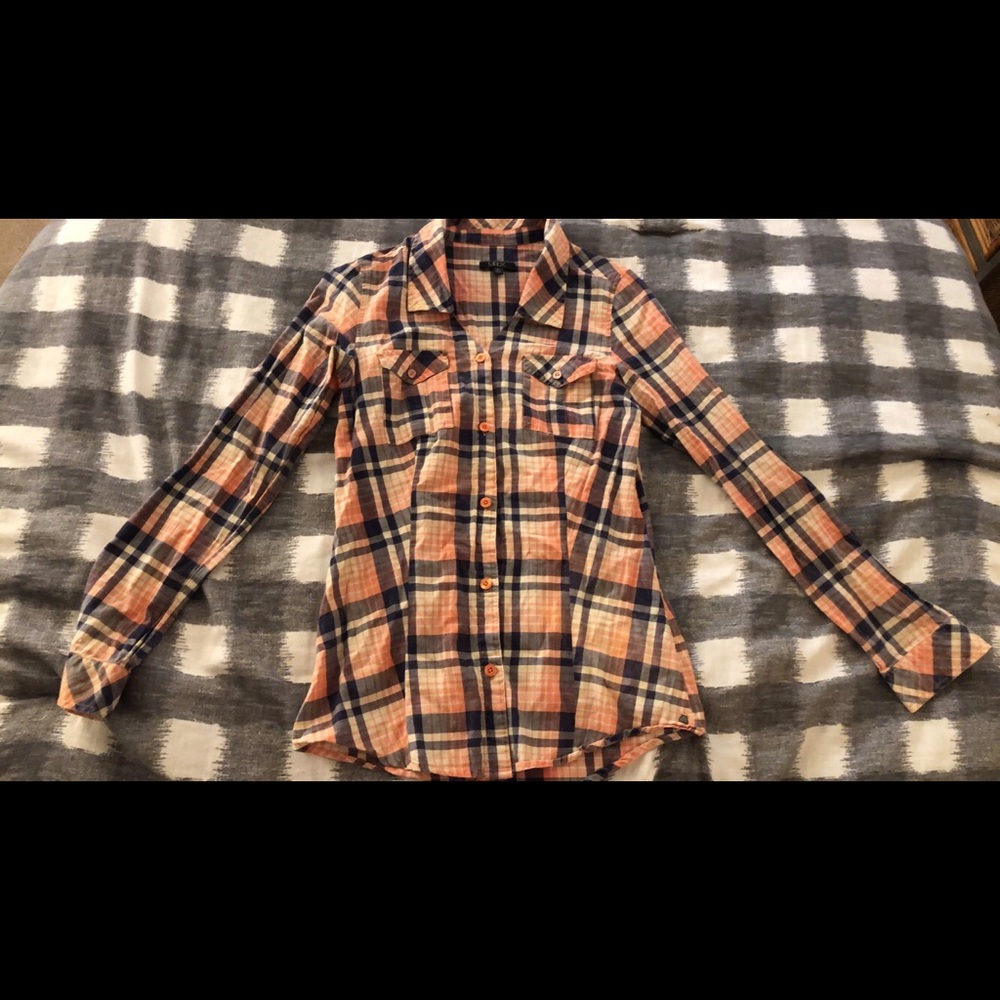 Multicolored flannel